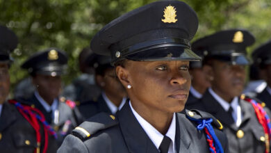 Haitian Police Graduation Ceremony