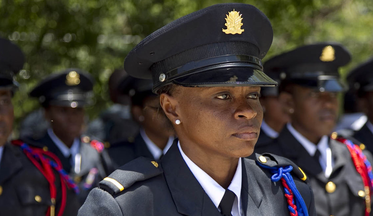 Haitian Police Graduation Ceremony