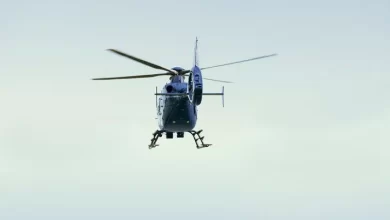 722x460 L Helicoptere De La Gendarmerie S Est Rendu Sur Les Lieux Illustration