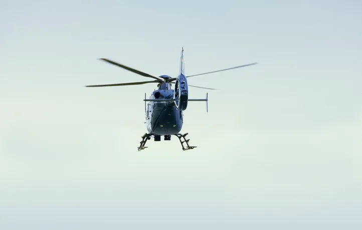 722x460 L Helicoptere De La Gendarmerie S Est Rendu Sur Les Lieux Illustration