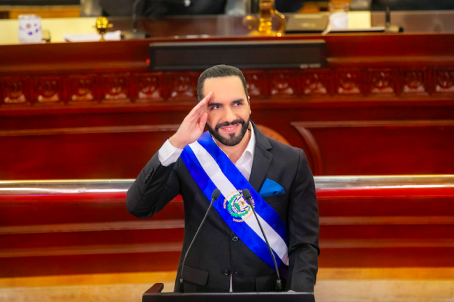 Nayib Bukele El Salvador 0