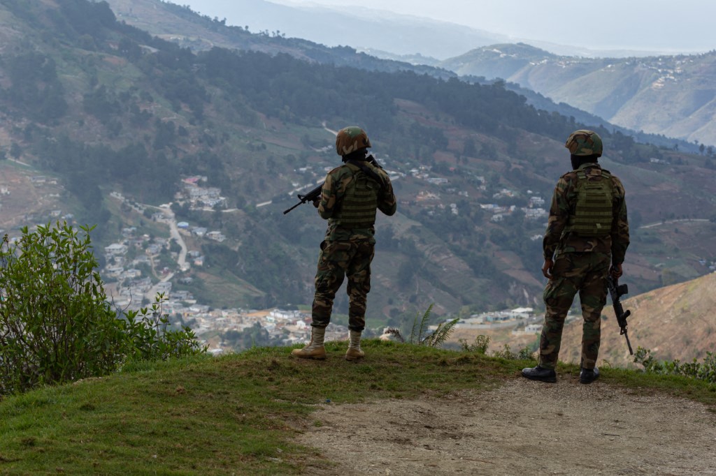 Haitian police conduct operation after armed gangs kill 50 in attack near haiti’s capital