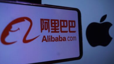 China: alibaba develops ai features for iphone