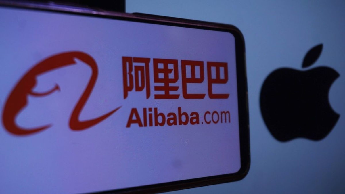 China: alibaba develops ai features for iphone