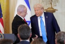 President Trump Meets With Visiting Israeli PM Netanyahu At The White House